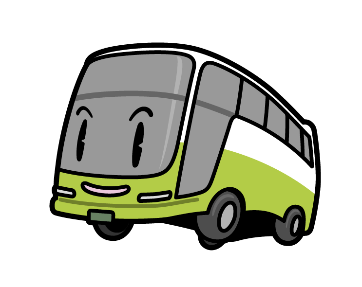 コーポレートキャラクター バス 自動車運送事業者