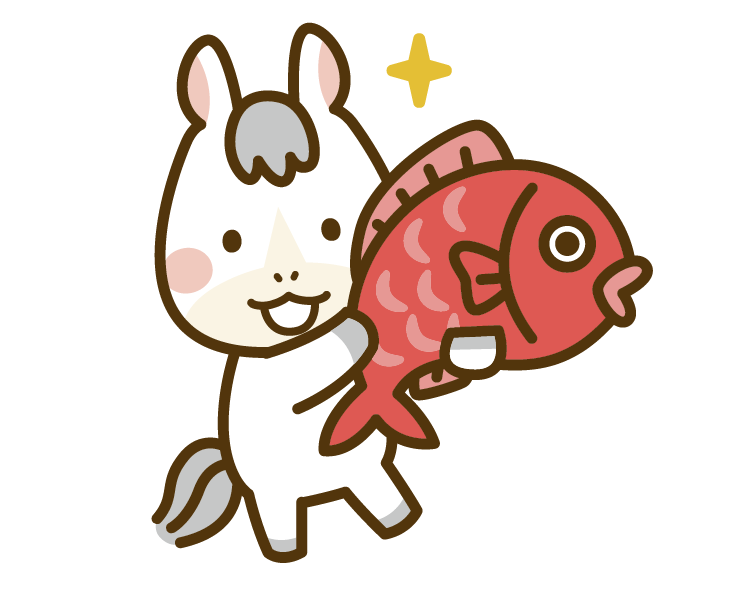 コーポレートキャラクター うま鯛